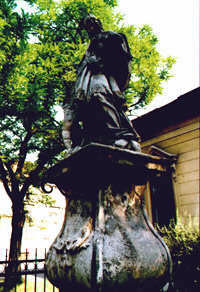 The statue of Saint Nepomuk