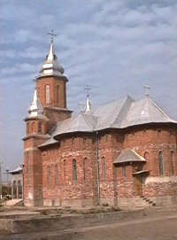 Livada - Constructia bisericii ortodoxe - Virtual Arad County (c)2001