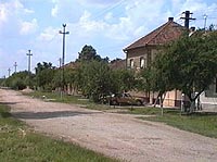 Sofronea - Strada spre castel  - Virtual Arad County (c)2002