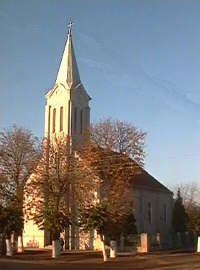 Zimandcuz - Biserica catolica - Virtual Arad County (c)2000