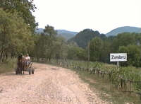 Zimbru - Asezare in depresiune - Virtual Arad County (c)2000