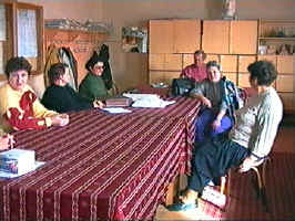 Cancelarie in timpul grevei generale din invatamant la Arad, octombrie 1998 - (c) Virtual Arad News, 1998