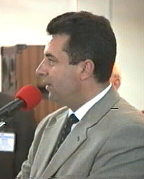 Nicolae Bacanu - presedintele C.C.I.A. Arad - Virtual Arad News (c) 1999