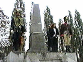 Garda maghiara la monumentul celor 13 generali