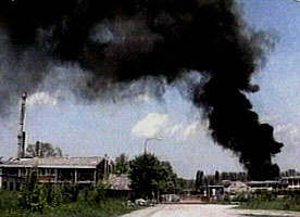 Poluare in urma bombardamentelor NATO