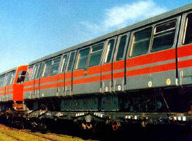 Vagoane de metrou fabricate la Astra Arad