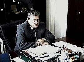 Colonelul Hahaianu prezinta bilantul pe 1999