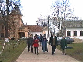 Delegatia primariei  a vizitat Castelul de la Sofronea - Virtual Arad News (c)2000