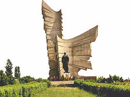 La Monumentul de la Paulis au fost omagiati eroii cazuti in lupte.jpg - Virtual Arad News(c)2000