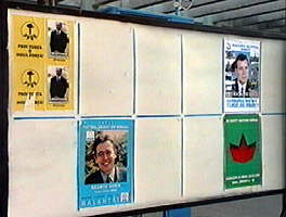 Panourile de afisaj electoral isi asteapta noii candidati la Primarie - Virtual Arad News (c)2000
