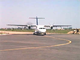 Pe Aeroportul Arad au sosit curse din Italia - Virtual Arad News (c)2000