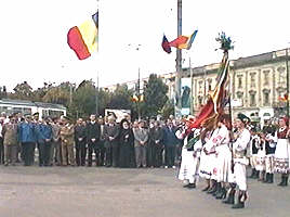 Serbare la drapel de Ziua Imnului National - Virtual Arad News (c)2000