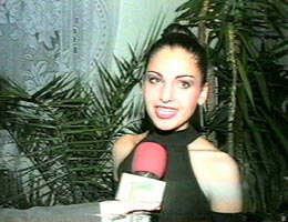 Ioana Panda - una din frumusetile aradene la Miss Banat 2002