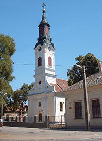 Biserica sarbeasca - cea mai veche cladire a Aradului - Virtual Arad News (c)2004
