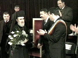 Episcopul Timotei Seviciu a devenit Cetatean de Onoare al Aradului