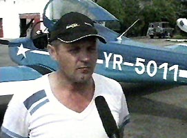 Pilotul aradean Cheveresan i-a condus pe francezi pana in Romania