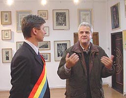 Primul ministru a participat la inaugurarea "Galeriei de arta" de la Zerind