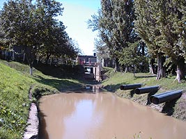 Statia de pompare Micalaca a inundat gradinile amplasate ilegal - Virtual Arad News (c)2004