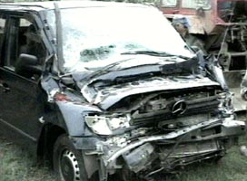 Accidentul de la Barzava s-a produs pe fondul oboselii la volan