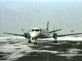 Aeroportul Arad a ramas operabil in ciuda vremii nefavorabile