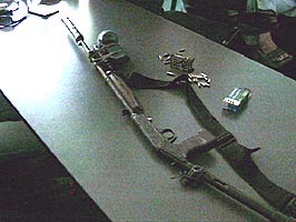 Arma folosita la braconaj descoperita la Chisineu Cris