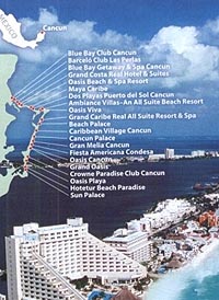 Cancun - puncte de plecare pentru vizitarea unor obiective importante
