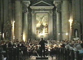 Concert coral la Biserica Catolica
