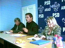 Ioan Rus a apreciat activitatea organizatiei PSD Arad