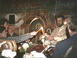 Noapte de Inviere la biserica Spitalului Judetean - Virtual Arad News (c)2005