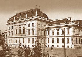 Palatul Justitiei la sfarsitul secolului al XIX-lea