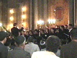 Filarmonica a concertat la Sinagoga neologa