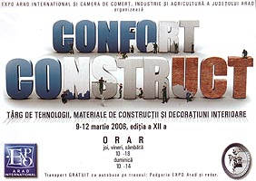 Targul "Confort Construct" editia a XII-a si-a dechis portile