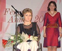 Aradencei Ecaterina Jager i s-a decernat premiul de excelenta
