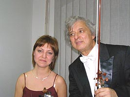 Dorel Bic si Andrea Szenes la Filarmonica