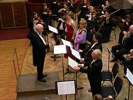 La Filarmonica a avut loc un concert vocal-simfonic cu tema "Oratoriul bizantin de Craciun" dedicat Zilei Nationale