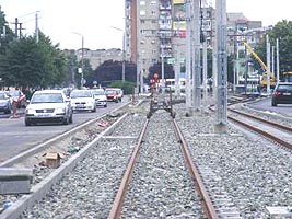 Timp de o saptamana se fac probe pe linia de tramvai din Vlaicu