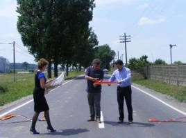 Drumul Seleuş - Ineu, recent reabilitat, a fost inaugurat