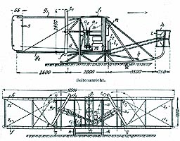 Doua schite aparute in lucrarea Moderne Flugzeuge in Wort und Bild (Heinz Erblich - 1914)