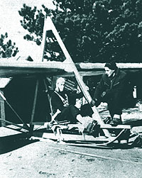 1941 - Instructor de zbor la Sanpetru