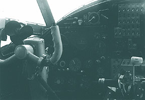 Postul de pilotaj al unui AN-2