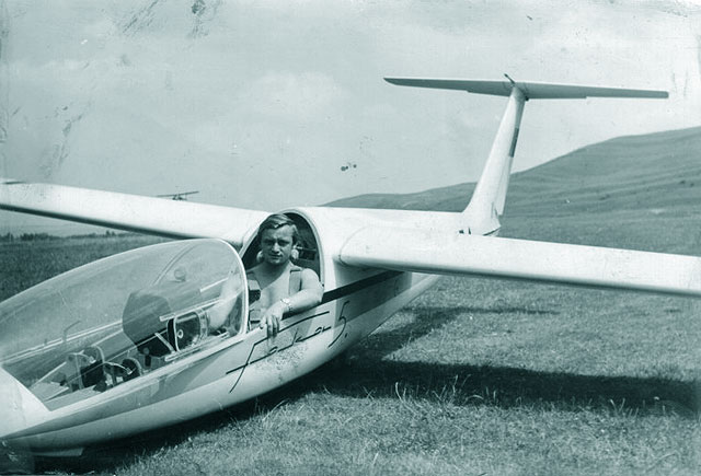 Elev planorist in Cluj, in planorul Foka